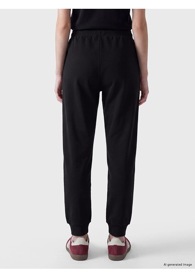 LC Waikiki Xsıde Siyah Kadın Kalın Jogger Eşofman Altı New Bla