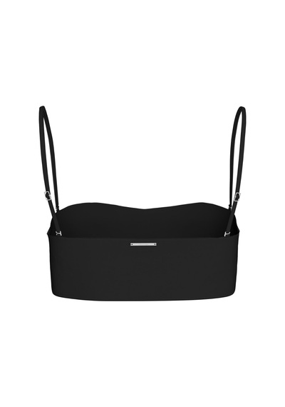 Calvin Klein Kadın Bandeau- Rp Siyah Bikini Üstü-13396 Siyah
