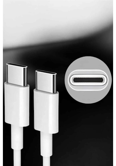 Mey İthalat İos Uyumlu Type-c Girişli Hızlı Şarj 15/15 Pro Max Adaptör Ve Kablosu