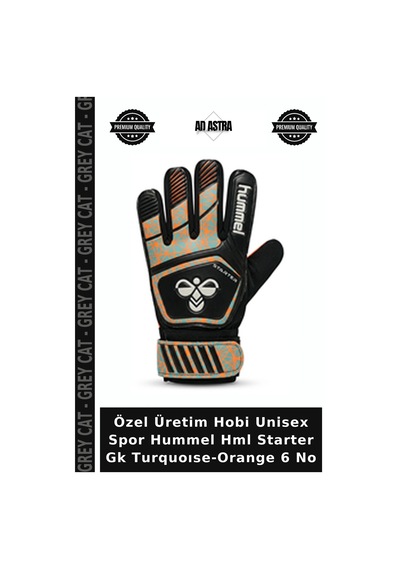 Özel Üretim Hobi Unisex Spor Hummel Hml Starter Gk Turquoıse-orange 6 No Turkuaz