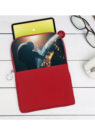 Bk Gift Dünya Tasarımlı Taşınabilir Koruyucu Tablet Kılıfı & Orga (531952636)