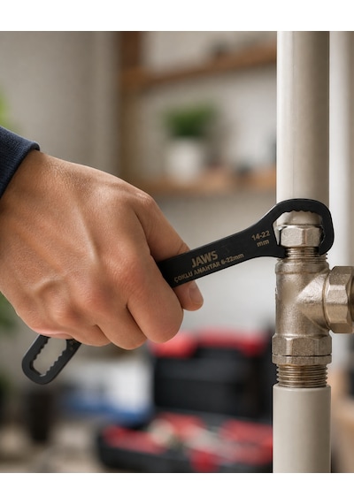 Çok Fonksiyonlu Anahtar 6 22 Mm Krom Vanadyum Çelik Dayanıklı Ve Taşınabilir - Lisinya