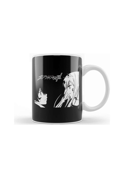 Darling İn The Franxx Anime Art Zero Two Cute Style Kupa Bardak Porselen Karışık