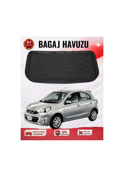 Nissan Micra Hb 2011-2019 3d Bagaj Havuzu Premıum A+