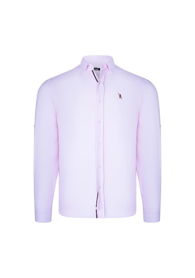 İkili Set G674 Dewberry Erkek Gömlek-siyah-pembe Siyah-pembe