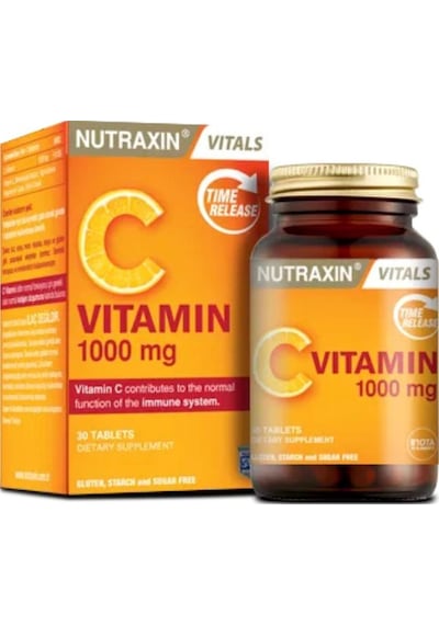 Nutraxin C Vitamin 1000 Mg - C Vitamini Deposu Zaman Salınıml...