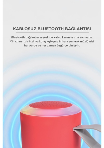 Bluetooth Hoparlör Sd Usb Destekli Taşınabilir Speaker D24
