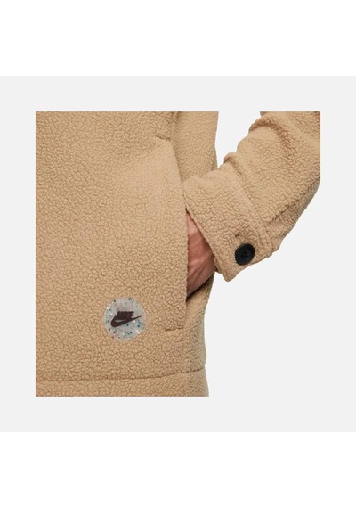 Nike Sportswear Sport Utility Sherpa Full-length Button Erkek Ceket-dz5437-258 Siyah