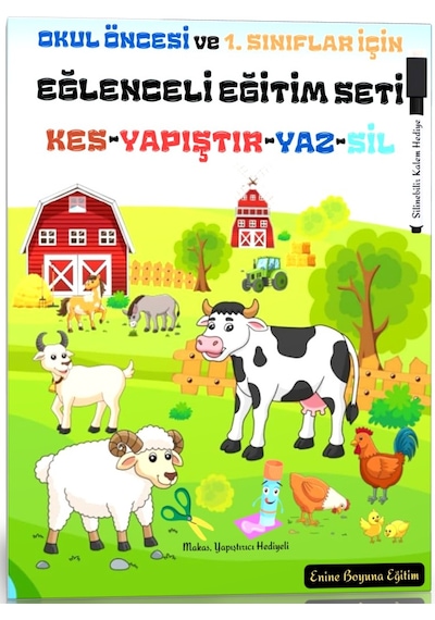 Eğlenceli Eğitim Seti Okul Öncesi Ve 1. Sınıflar İçin