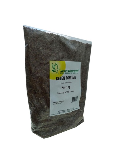 Doğan Baharatçılık Keten Tohumu Tane 1 KG