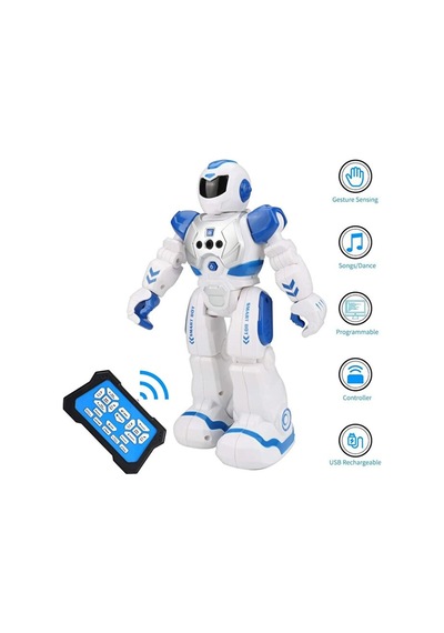 Akıllı Robot Hareket Sensörlü Ve Kumandalı 360 Dönen Dans Eden