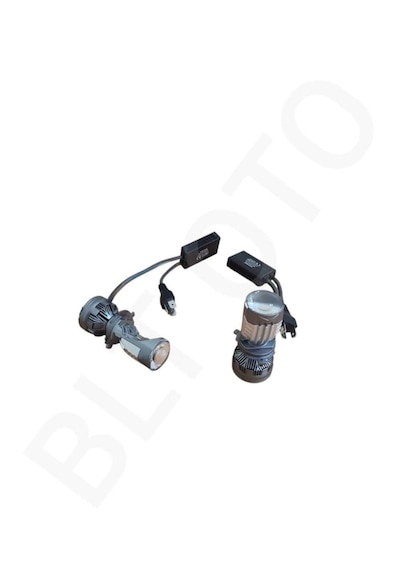 H4 Ultra Mercekli Led Xenon Sökülür Takılır Mercekli 24 Bin Lümen 120w