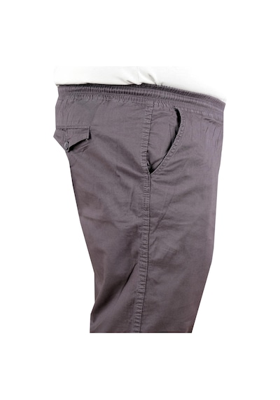 Mode Xl Büyük Beden Erkek Keten Jogger Pantolon Milano 21913 Antrasıt Antrasit