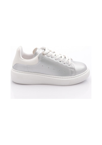 Dgn B2016 Kadin Sneakers Gümüş