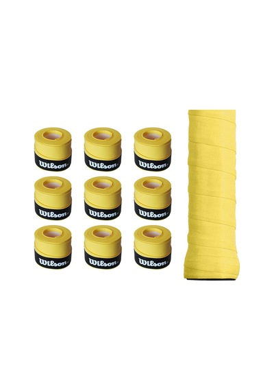 Wilson  Bowl O Grips Overgrip 9 Adet Tekli Sarı Grip Sarı