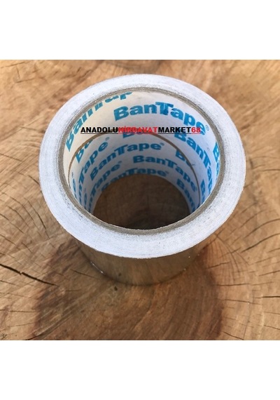 Bantape Alüminyum Folyo Bant 96Mm 20 Mt Yanmaz Band