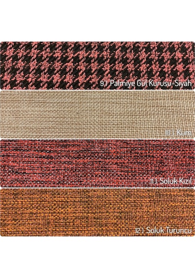 Begonvil Keten Serisi Premium 1. Kalite Döşemelik Kumaş [23 Renk]