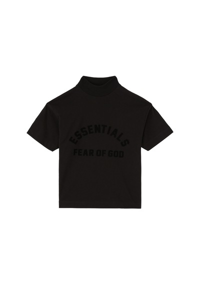 No Fear Çocuklar Için Rahat Logo T-shirt Siyah