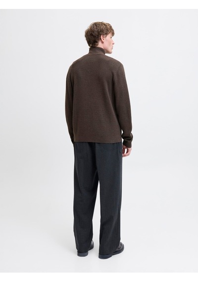Jack & Jones Jprmılano Stıtch Knıt Half Zıp Sn Delicioso