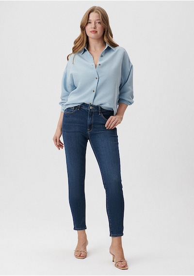 Mavi - Marli Koyu Mavi Nolita Jean Pantolon 101339-35246 Lacivert