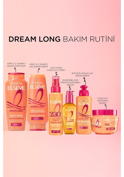 ELSEVE Dream Long Kolay Tarama Saç Bakım Kremi 250 ml