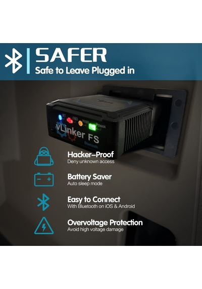 Vgate Vlinker Fs Bluetooth Obd2 Tanılama Tarama Cihazı, Apple iOS Uyumlu, Android Ve Windows İçin Obdıı Araç Kod Okuyucu