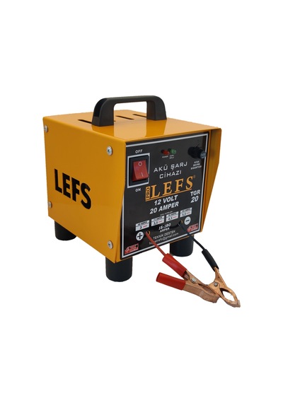 Akü Şarj Cihazı 12 V 20 Amper 180 Ampere Kadar Şarj Dolum Göstergeli