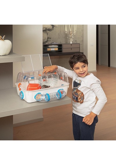 57923499 Hamster Kafesi 40,5 X 29,5 X Y 22,5 Cm Beyaz, 1