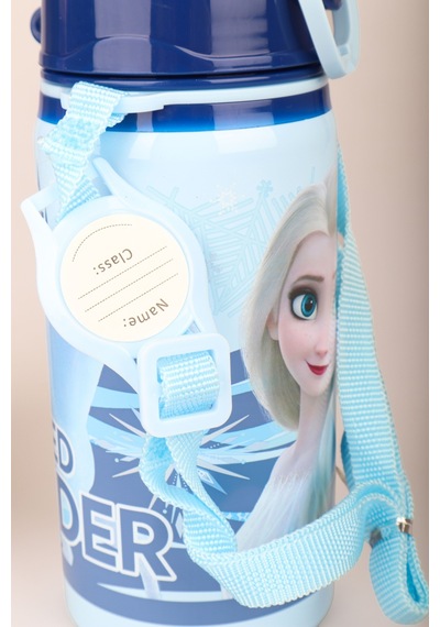 X Dekomus Lisanslı Elsa Frozenıce Princess Collection 500 Ml Çelik Matara Açık Gri
