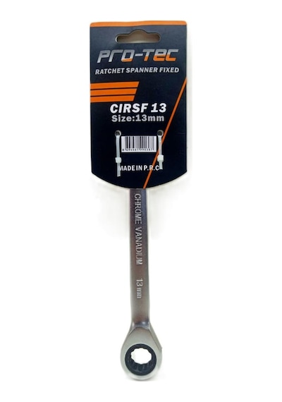 Pro-tec Cırsf13 Cırcırlı Kombine Kontra Anahtarı 13mm