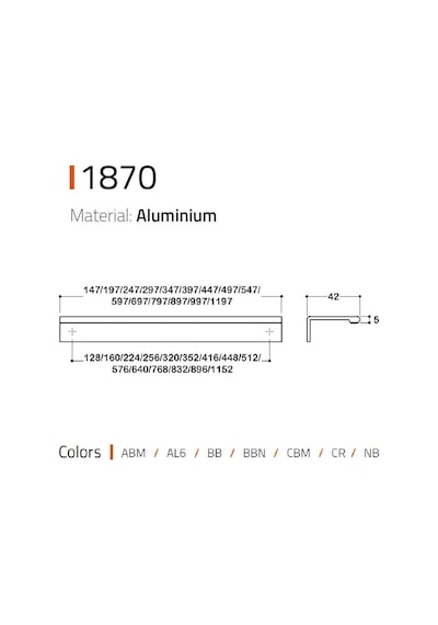 System 1870 Entegre Kulp Rose Renk 128 Mm
