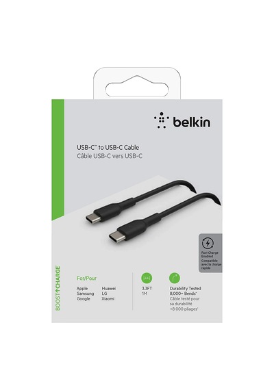 Belkin Type-C Data & Hızlı Şarj Kablo 1M Siyah