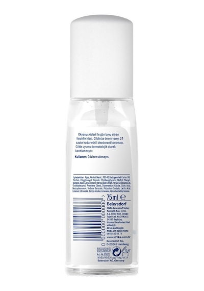 Nivea Pump Fresh Natural Kadın Sprey Deodorant 75 ML + Fresh Active Erkek Sprey Deodorant 75 ML
