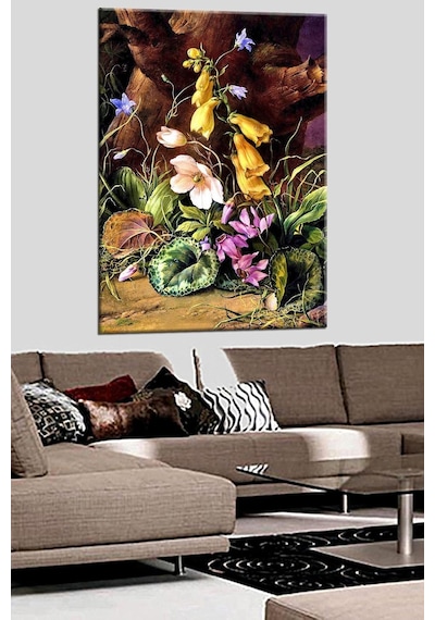 Talya Tablo Çiçek. Zengin İçerik İçin Mağazamızı Ziyaret Ediniz.. 50x35 No-9647