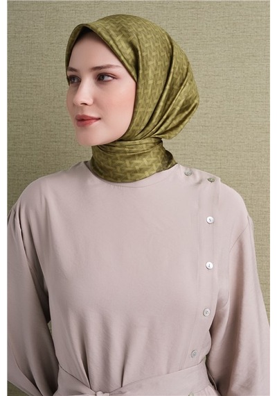 Armine Saf İpek Sura Eşarp 9622d 05 Camel
