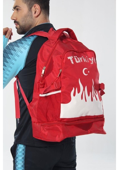 Hummel Diadora Milli Takım Çantası Kırmızı