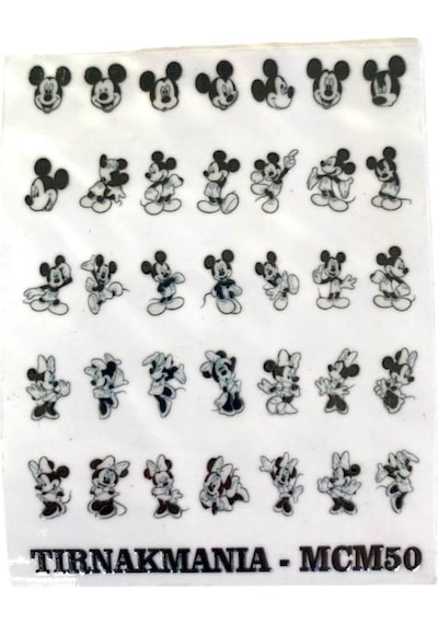 Üç Boyutlu Yapışkanlı Sticker Mcm-50