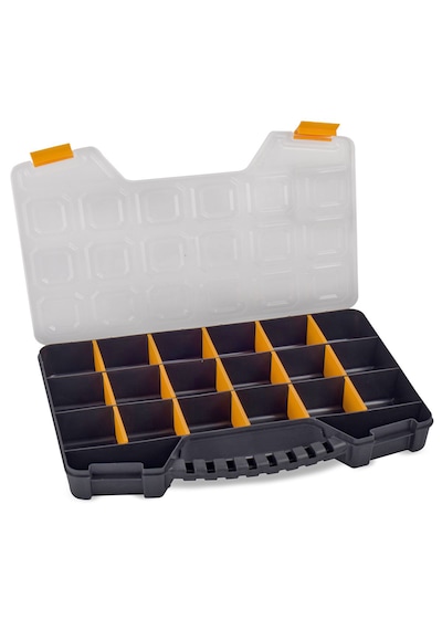 Süper Bag Çanta Balıkçı Av Organizer Bölmeli Vida Kutusu 18 li