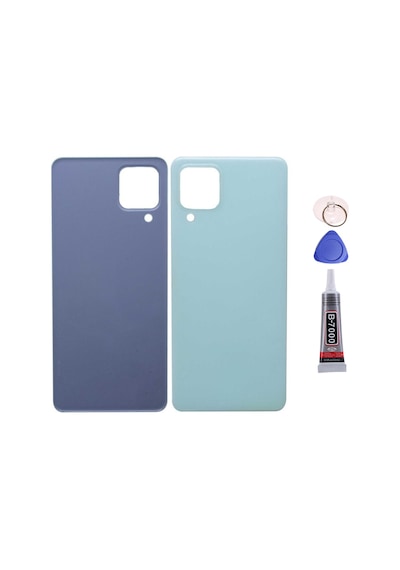 Samsung A22 4g Yeşil Uyumlu Arka Kapak Batarya Kapağı Pil Kapağı Yapışkan Ve Sökme Aparatıyla Beraber Full Set Yeşil