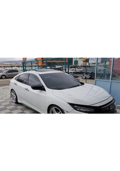 Civic Fc5 Batman Yarasa Ayna Kapağı Piano Black 2016 Ve Sonrası