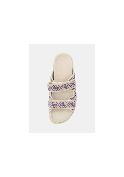 Guess Kadın Fadeliza Krem 4g Taşlı Cırt Cırtlı Terl Krem