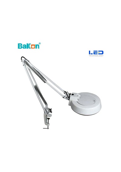Bakon Bk500c-5x 15w Led Akrobat Büyüteç 127 Mm 5 Diopter Mercek Loop