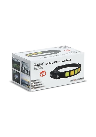 Sensörlü Cob Xpg Led Kafa Lambası Wt-066 Çok Renkli 63808689