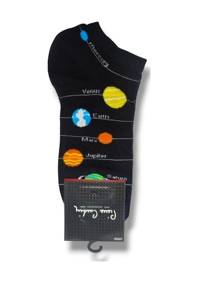 P.cardin 3082-25 Pamuk Tulcan Soket Çorap 40-44 Siyah