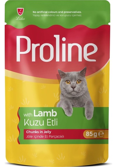 Proline Kuzu Etli Kedi Konservesi 85 G