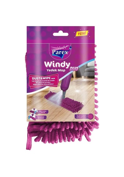 Windy Duo Dust & Wipe Yedek Mop