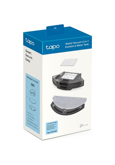 Tp-link Tapo Rva500 2'si 1 Arada Robot Süpürge Toz Haznesi Ve Su Tankı Rv20 Max / Rv30 Max Serisi Uyumlu
