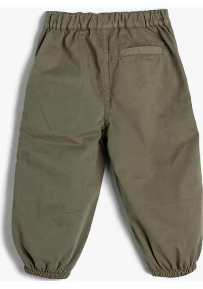 Koton Paraşüt Kot Pantolon Pamuklu Beli Lastikli Cepli - Parachute Jean Haki 4smb40072tw 4SMB40072TW854 Haki Koton Paraşüt Kot Pantolon Pamuklu Beli Lastikli Cepli - Parachute Jean Haki 4smb40072tw 4SMB40072TW854 Haki