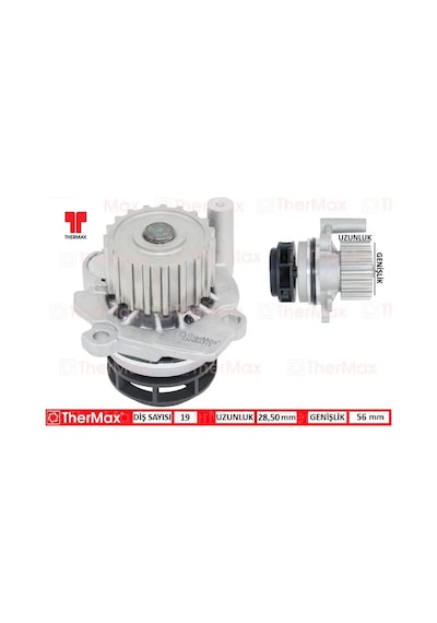 Devirdaim Golf Iv-bora-octavıa-leon-cordoba-a3 98-04 1.9 Tdı Agr-alh Thermax 038121011a/ 038121011ax/ 038121011av