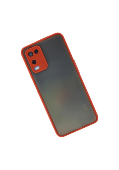Oppo A54 4g Uyumlu Kılıf Montreal Silikon Kapak - Kırmızı